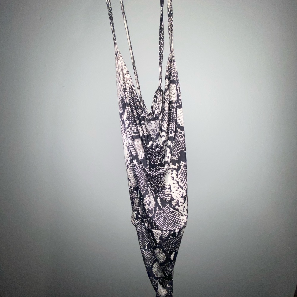 Fashion Nova snake print top
